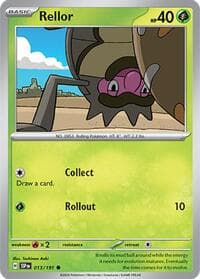 Rellor - SV08: Surging Sparks - Pokemon card
