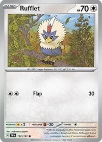 Rufflet - SV08: Surging Sparks - Pokemon card