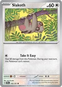 Slakoth - SV08: Surging Sparks - Pokemon card