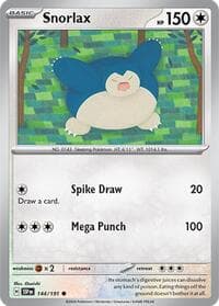 Snorlax - SV08: Surging Sparks - Pokemon card