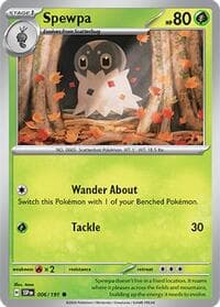 Spewpa - SV08: Surging Sparks - Pokemon card