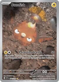 Stunfisk - SV08: Surging Sparks - Pokemon card