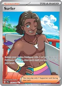 Surfer - SV08: Surging Sparks - Pokemon card