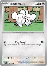 Tandemaus - SV08: Surging Sparks - Pokemon card