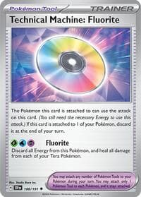 Technical Machine: Fluorite - SV08: Surging Sparks - Pokemon card