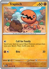 Trapinch - SV08: Surging Sparks - Pokemon card