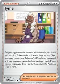 Tyme - SV08: Surging Sparks - Pokemon card