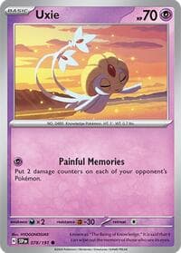 Uxie - SV08: Surging Sparks - Pokemon card
