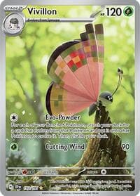 Vivillon - SV08: Surging Sparks - Pokemon card