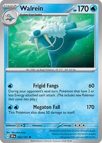 Walrein - SV08: Surging Sparks - Pokemon card