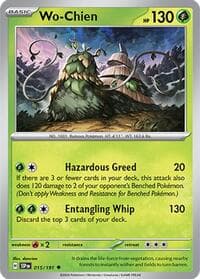 Wo-Chien - SV08: Surging Sparks - Pokemon card