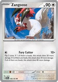 Zangoose - SV08: Surging Sparks - Pokemon card