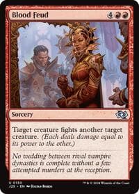 Blood Feud - Foundations Jumpstart - Magic: The Gathering card