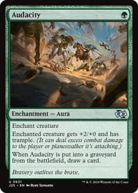Audacity - Foundations Jumpstart - Magic: The Gathering card