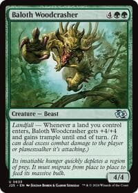 Baloth Woodcrasher - Foundations Jumpstart - Magic: The Gathering card