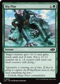 Big Play - Foundations Jumpstart - Magic: The Gathering card