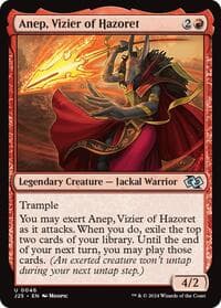 Anep, Vizier of Hazoret (Anime) - Foundations Jumpstart - Magic: The Gathering card