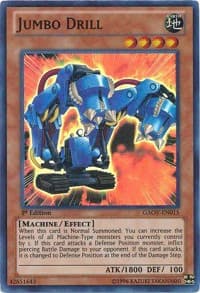 Jumbo Drill - Galactic Overlord - YuGiOh card