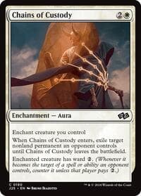 Chains of Custody - Foundations Jumpstart - Magic: The Gathering card