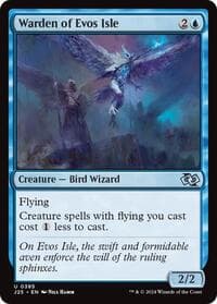 Warden of Evos Isle - Foundations Jumpstart - Magic: The Gathering card