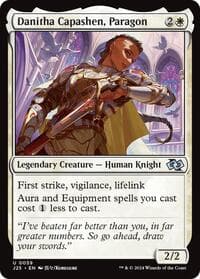 Danitha Capashen, Paragon (Anime) - Foundations Jumpstart - Magic: The Gathering card