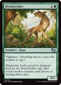Brushstrider - Foundations Jumpstart - Magic: The Gathering card