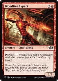 Bloodfire Expert - Foundations Jumpstart - Magic: The Gathering card