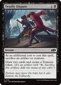 Deadly Dispute - Foundations Jumpstart - Magic: The Gathering card