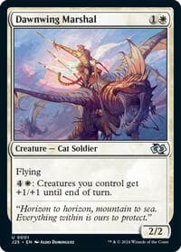 Dawnwing Marshal - Foundations Jumpstart - Magic: The Gathering card
