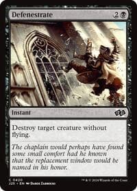 Defenestrate - Foundations Jumpstart - Magic: The Gathering card