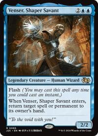 Venser, Shaper Savant (Anime) - Foundations Jumpstart - Magic: The Gathering card