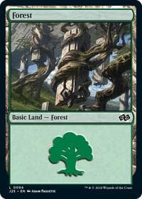 Forest (0094) - Foundations Jumpstart - Magic: The Gathering card