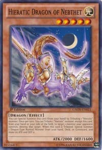 Hieratic Dragon of Nebthet - Galactic Overlord - YuGiOh card