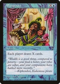 Prosperity - Visions - Magic: The Gathering card