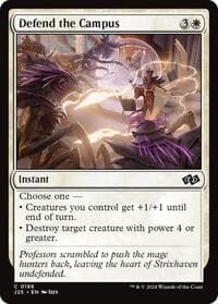 Defend the Campus - Foundations Jumpstart - Magic: The Gathering card
