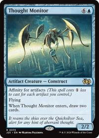 Thought Monitor - Foundations Jumpstart - Magic: The Gathering card