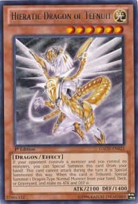Hieratic Dragon of Tefnuit - Galactic Overlord - YuGiOh card