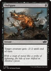 Disfigure - Foundations Jumpstart - Magic: The Gathering card