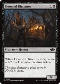 Doomed Dissenter - Foundations Jumpstart - Magic: The Gathering card