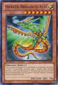 Hieratic Dragon of Asar - Galactic Overlord - YuGiOh card
