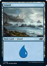 Island (0084) - Foundations Jumpstart - Magic: The Gathering card