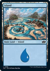 Island (0085) - Foundations Jumpstart - Magic: The Gathering card