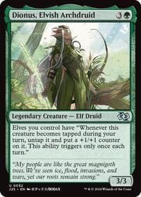 Dionus, Elvish Archdruid (Anime) - Foundations Jumpstart - Magic: The Gathering card