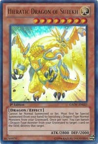 Hieratic Dragon of Sutekh - Galactic Overlord - YuGiOh card