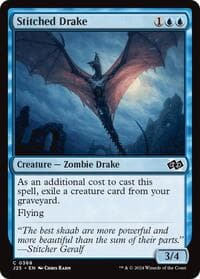Stitched Drake - Foundations Jumpstart - Magic: The Gathering card