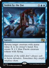 Stolen by the Fae - Foundations Jumpstart - Magic: The Gathering card