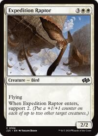 Expedition Raptor - Foundations Jumpstart - Magic: The Gathering card