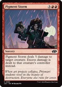 Pigment Storm - Foundations Jumpstart - Magic: The Gathering card