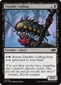 Durable Coilbug - Foundations Jumpstart - Magic: The Gathering card