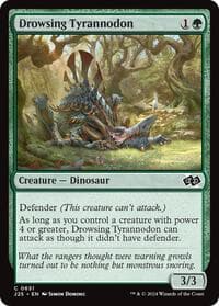 Drowsing Tyrannodon - Foundations Jumpstart - Magic: The Gathering card